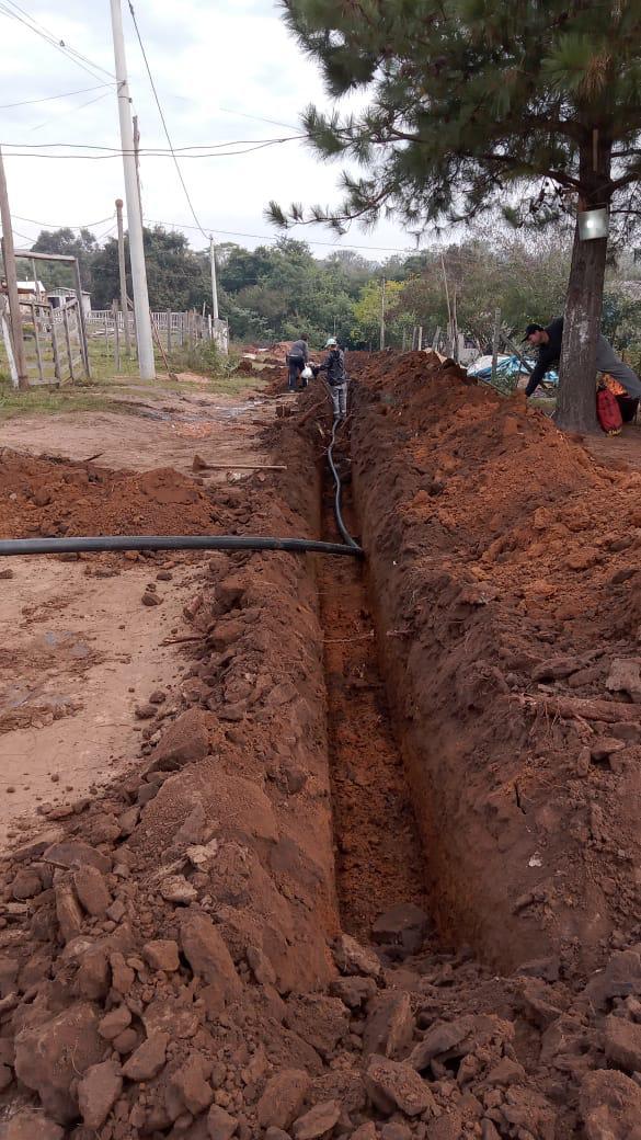 Galeria de Execução das obras de redes de distribuição e ramais prediais do Sistema de Abastecimento de Água, em áreas de ocupação consolidada no município de Santa Maria/RS