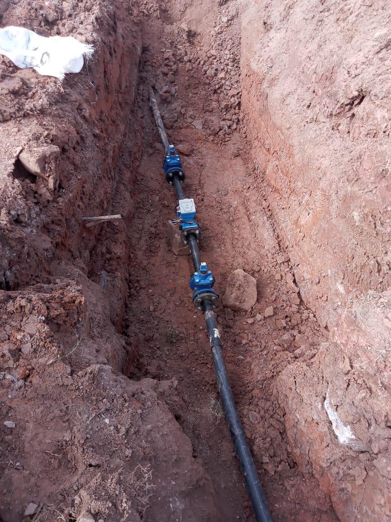 Galeria de Execução das obras de redes de distribuição e ramais prediais do Sistema de Abastecimento de Água, em áreas de ocupação consolidada no município de Santa Maria/RS